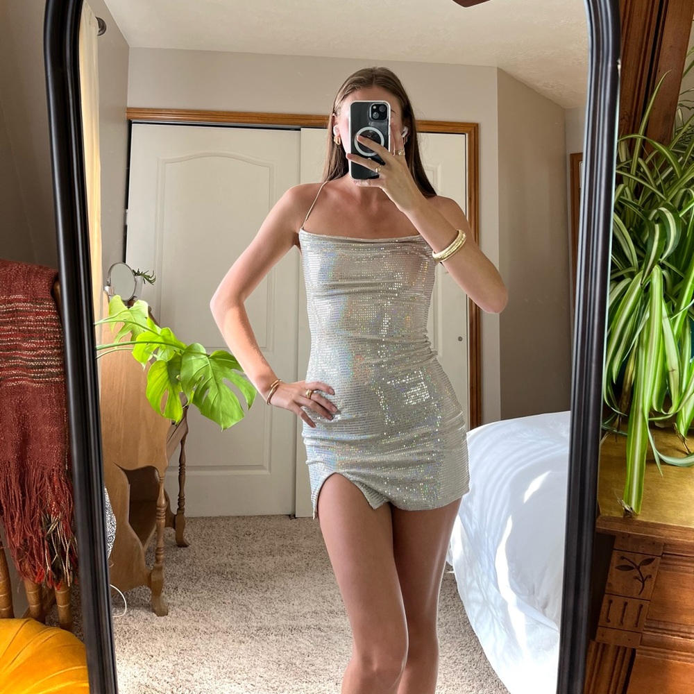 City Studio Sequin minidress